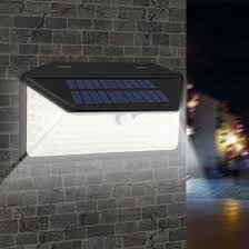 3 Sides 102leds Solar Wall Lamp Outdoor