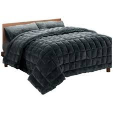 Bedding Faux Mink Quilt Comforter