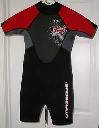 Youth Wetsuit Red Black