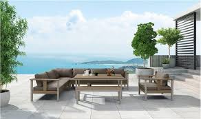 China Customized Outdoor Sofa Aluminum
