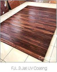 Spc flooring is constructed by uv coating, wear layer, spc print layer,spc core, balanced layer. Parquets Fjl 3 Jati Uv Coating Courtina Luxury Wood Flooring Decking Jakarta Oleh Courtina Luxury Wood Flooring Decking Arsitag