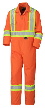 Pioneer Flame Resistant Cotton Safety Coverall