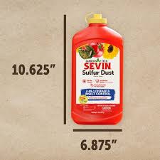 sevin 1 25 lb sulfur dust for plant