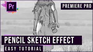 create pencil sketch drawing effect