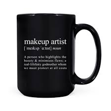 cosmetologists beautician mug black