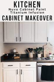 Kitchen Cabinet Makeover With Nuvo