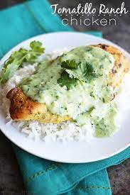 Chicken With Tomatillo Recipes gambar png