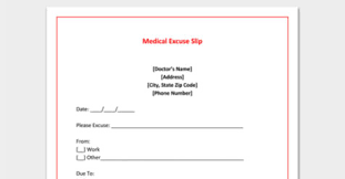 15 Best Doctors Note Templates Sample Example Word Pdf