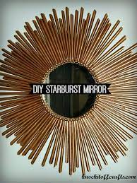 How To Make A Diy Gold Sunburst Mirror