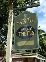 port macquarie historic cemetery in