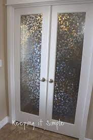 Frosted Glass Diy Frosted Glass Door