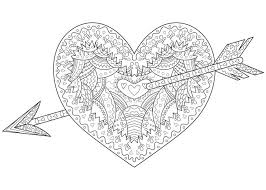 See more ideas about zentangle, coloring pages, coloring books. Coloring Pages For Adult With Heart Stock Illustration Illustration Of Fairytale Colouring 171285904