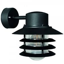 Nordlux Vejers Outdoor Wall Light Black
