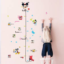 Details About Growth Chart Minnie Mouse Wall Sticker Decal Posted In Tube Not Folded