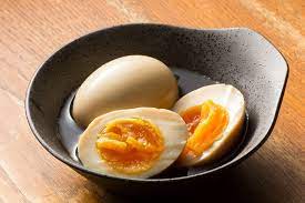 2 eggs (or as many as you want), enough water to cover the eggs (add a pinch of salt or 1 tsp vinegar to prevent the eggshell from cracking), marinade: Soy Sauce Eggs Super Easy Recipe Favy