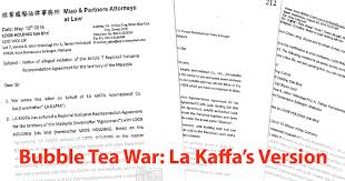 Report to view the information. Bubble Tea War Chatime V Tealive La Kaffa S Version Burgielaw