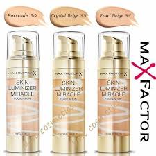 New Max Factor Skin Luminizer Miracle Foundation 3 Different