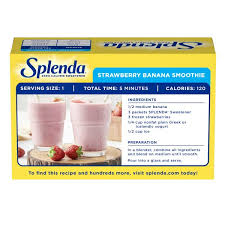 splenda sweetener packets zero