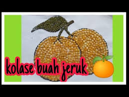 Gajah termasuk dari famili elephantidae, dan satu sketsa gambar gajah untuk kolase. Cara Mudah Membuat Kolase Buah Jeruk Dari Biji Bijian Mozaik Youtube