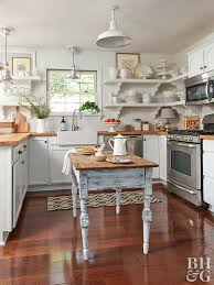 Vicki bodine example of a large country medium tone wood floor kitchen design in new york. Country Kitchen Ideas Better Homes Gardens