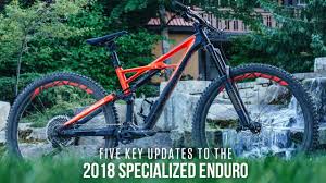 Five Key Updates To The 2018 Specialized Enduro