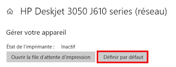 Télécharger pilote hp deskjet 3050 j610a et installer logiciels d'imprimante. Definir Imprimante Par Defaut Sur Windows 10 Forums Cnet France