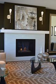 These Modern Brass Sconces From Lightenstein Dress Up This Fireplace So Nicely Brasssconce Modernsconc Modern Sconces Modern Brass Sconce Stylish Home Decor