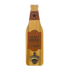 Craft Beer Bottle Opener Wall Decor 5x16