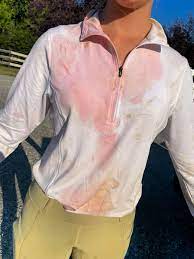 how to get stain out of white shirt