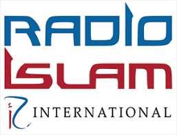 Logo interpretation with muslim woman, stylist and goodlooking. Home Radio Islam