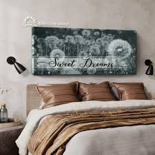 Large Dandelion Bedroom Decor Wall Art