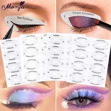 monja 4 styles eye makeup stencils
