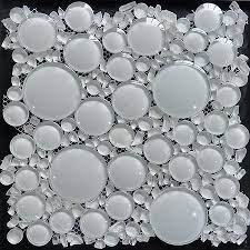 Glass Bubble Tile Bathroom Decor