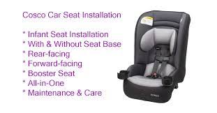 Cosco Car Seat Installation Guide