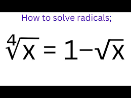 Solving Radical Equations