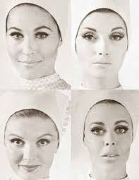 1966 makeup tutorial four faces of