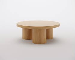 Damian 100cm Wooden Round Coffee Table