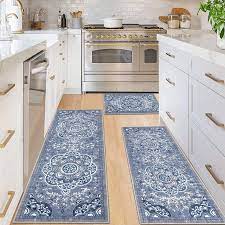ileading boho kitchen rugs sets 3 piece