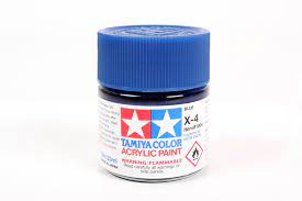 Acrylic X 4 Blue 23ml Bottle Tamiya Usa