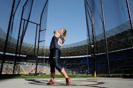 the hammer throw is exciting artistic