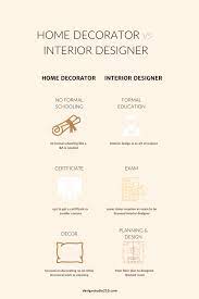 interior designer vs home decorator