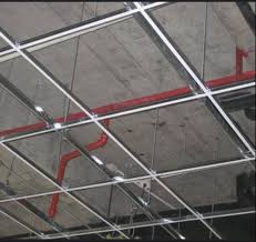 galvanised t bar suspended ceiling grid