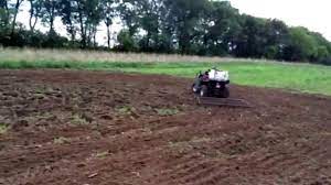 food plots with the atv using the old
