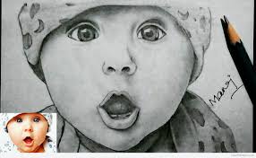 Long back in times when camera was yet to be invented, pencil drawing was very popular among people. Baby Pencil Drawing At Paintingvalley Com Explore Collection Of Baby Pencil Drawing