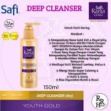 Produk safi rania gold telah diperkenalkan oleh ibu rozita sendiri dan sejak dari itu, dia tidak lagi pandang kebelakang menggunakan produk dari jenama lain. Safi Malaysia Safi Rania Gold Sabun Muka Facial Cleanser Original 100 Shopee Indonesia