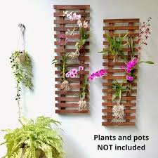 Wooden Hanging Planter For Indoor