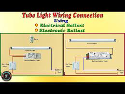 fluorescent light wiring