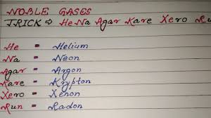 le gases or inert gases