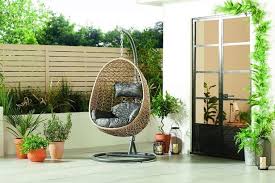 Hanging Egg Chairs From B M Homebase