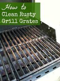 cleaning hack how to clean rusty grill